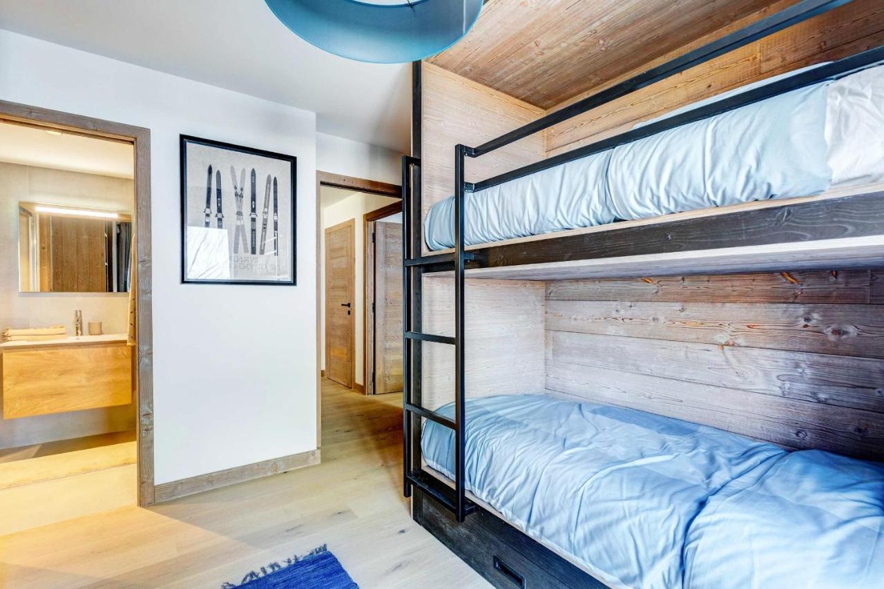 4-Room Apartment With Garden, Gym And Shared Spa Межев Экстерьер фото