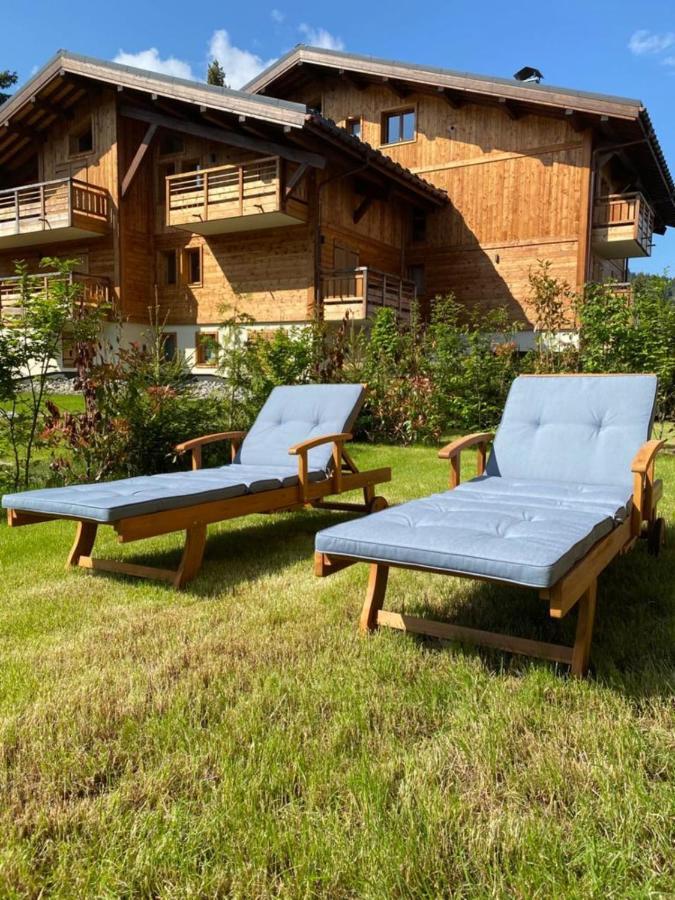 4-Room Apartment With Garden, Gym And Shared Spa Межев Экстерьер фото